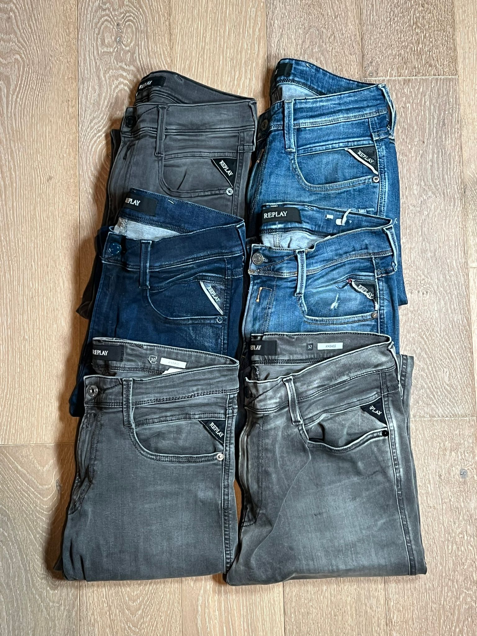 Replay Anbass Jeans Bulk x6