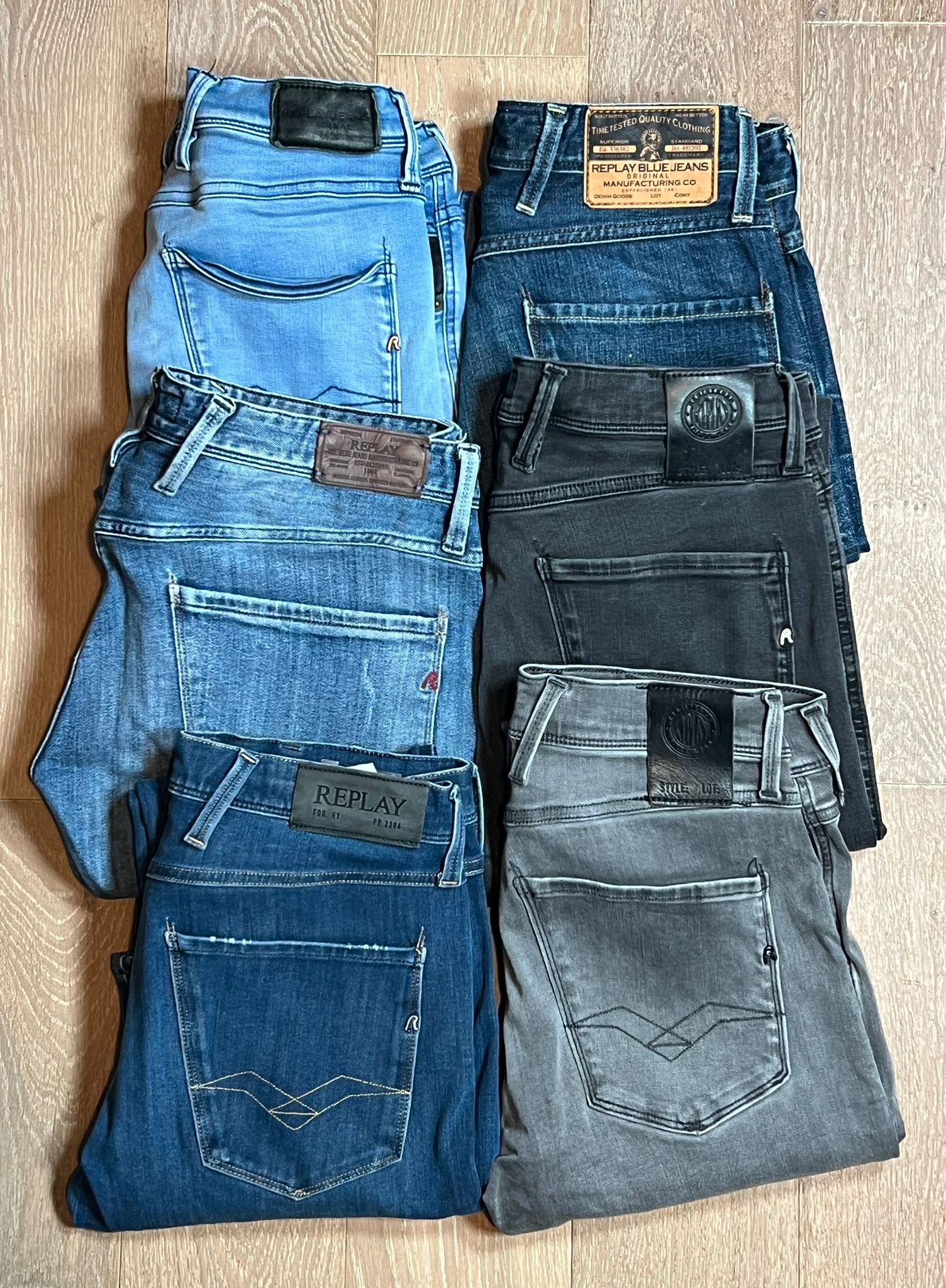 Replay Anbass Jeans Bulk x6