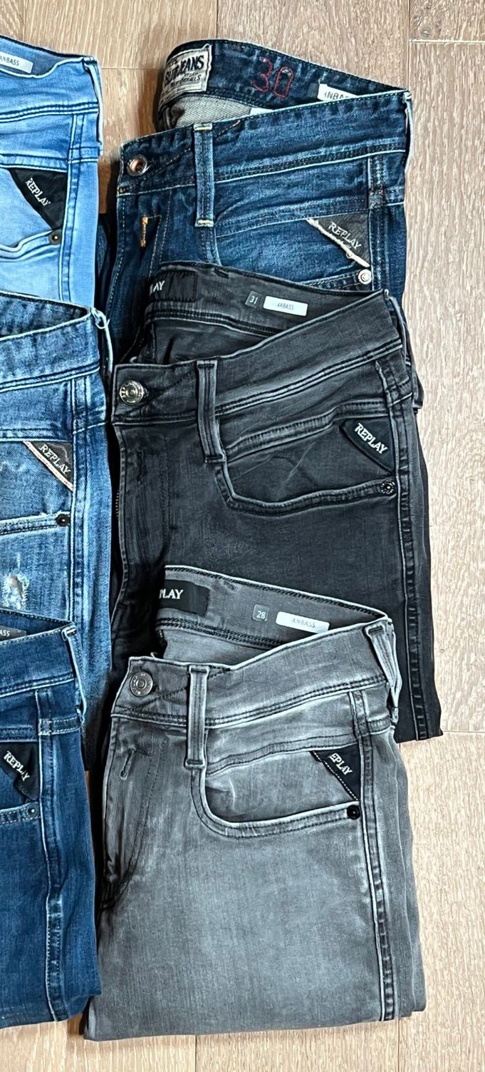 Replay Anbass Jeans Bulk x6