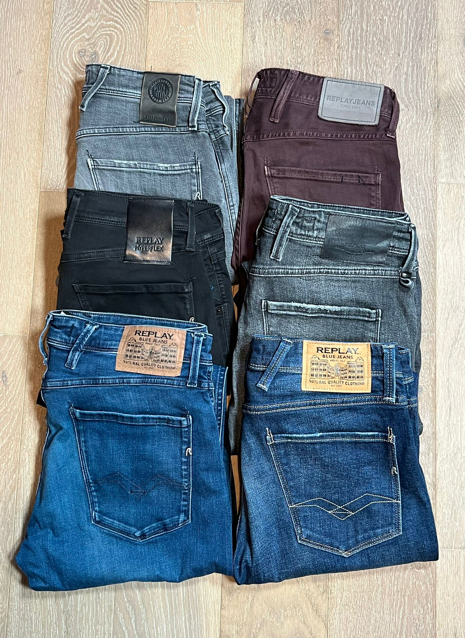 Replay Anbass Jeans Bulk x6