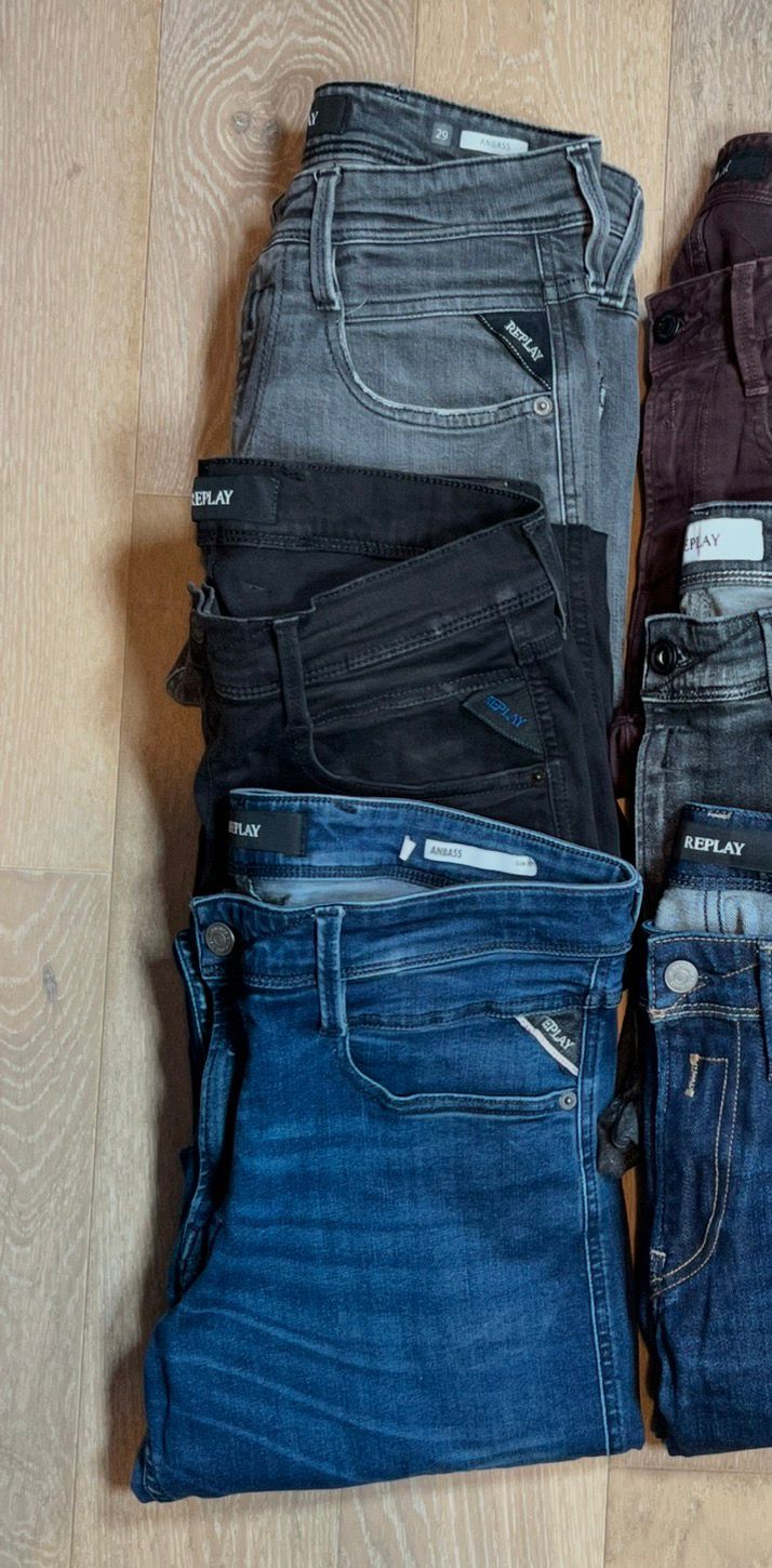 Replay Anbass Jeans Bulk x6