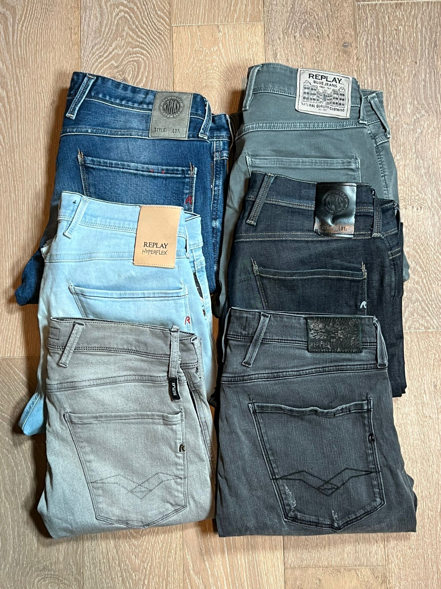 Replay Anbass Jeans Bulk x6