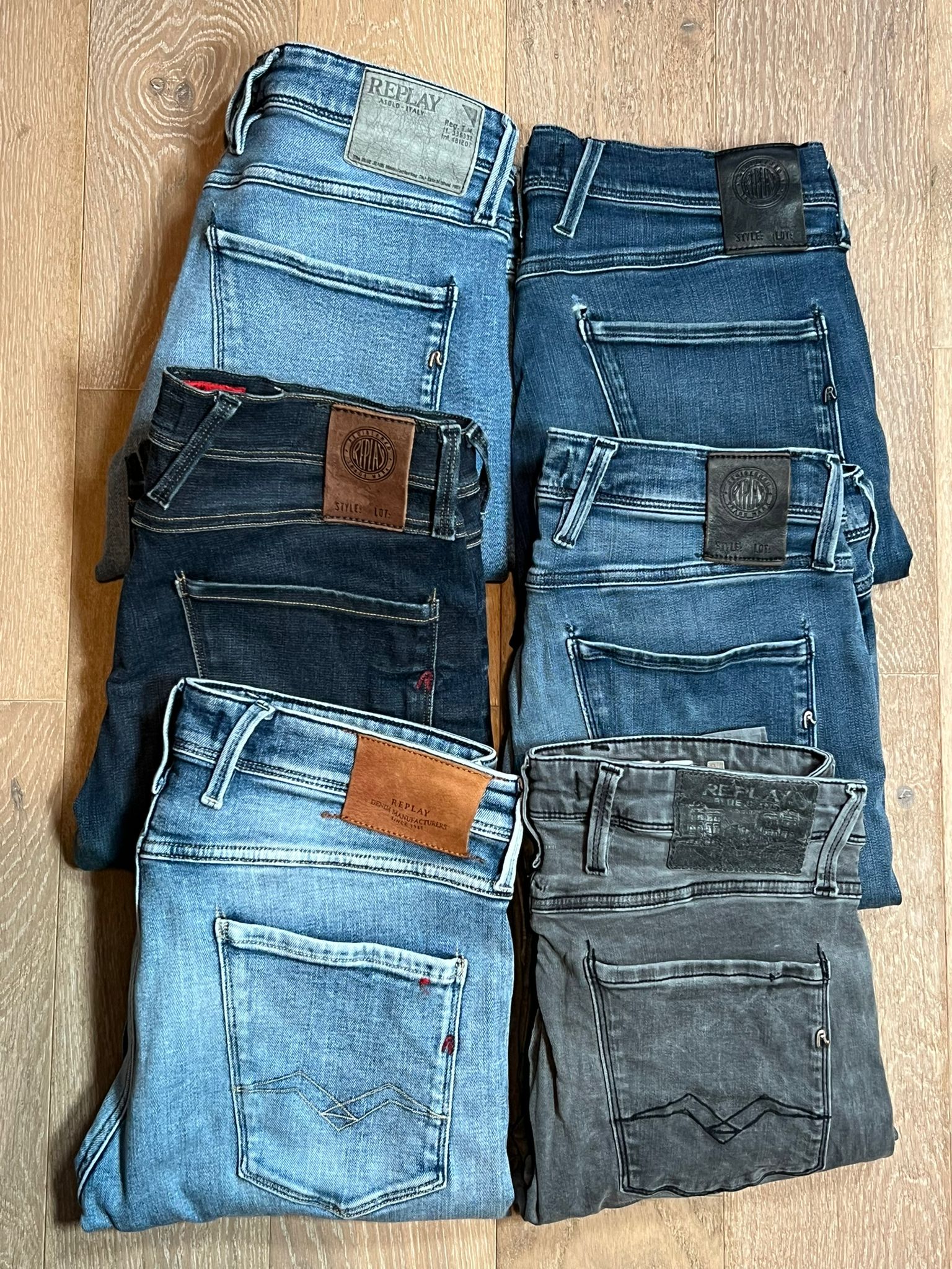 Replay Anbass Jeans Bulk x6