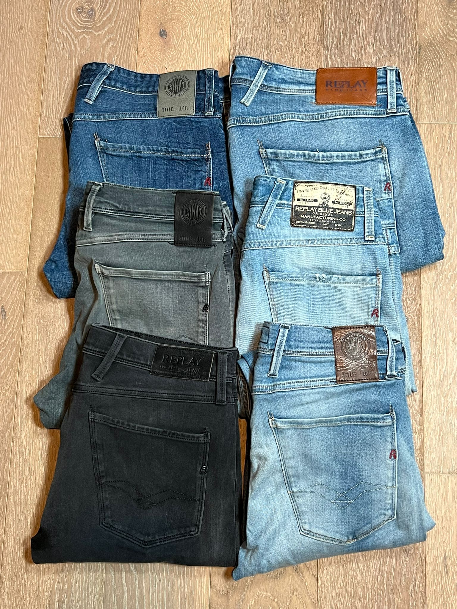 Replay Anbass Jeans Bulk x6