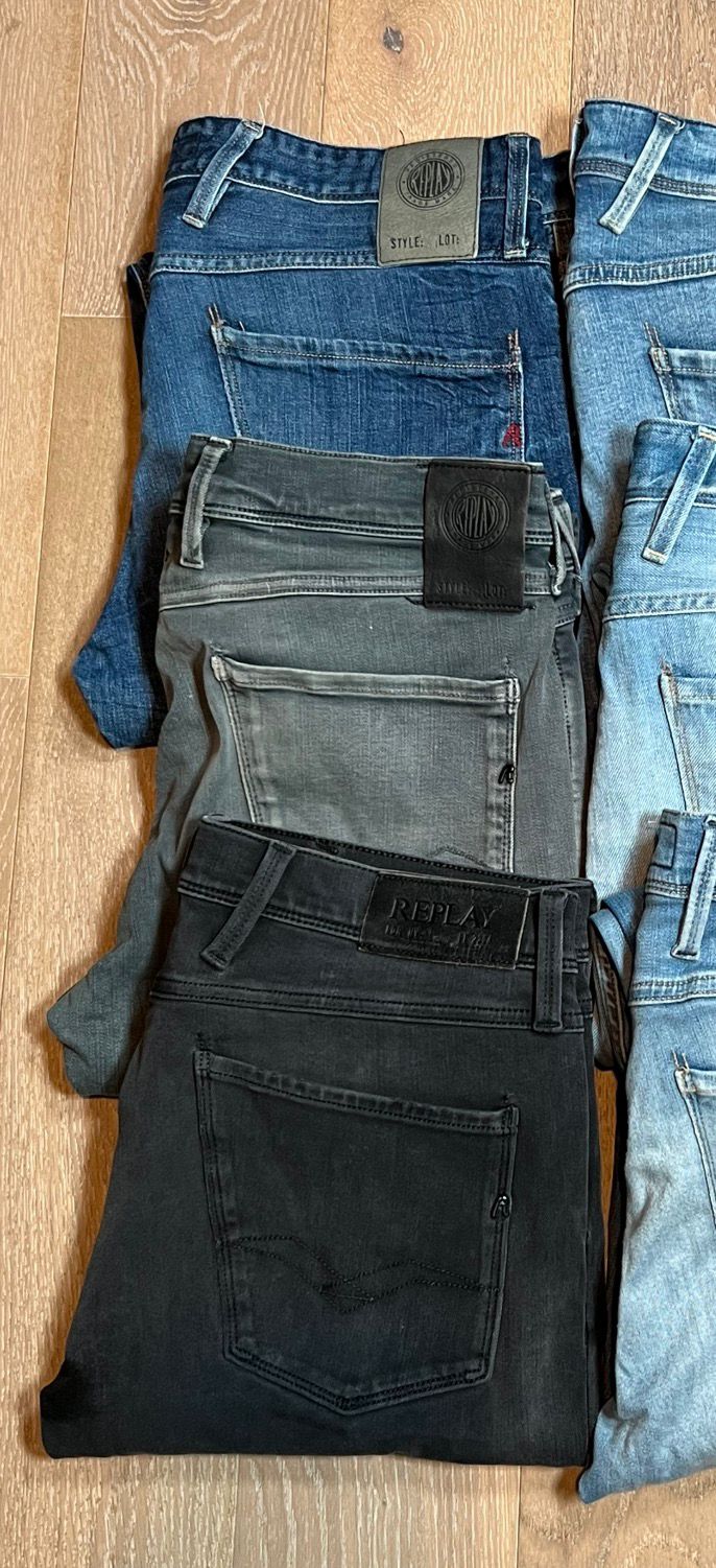Replay Anbass Jeans Bulk x6