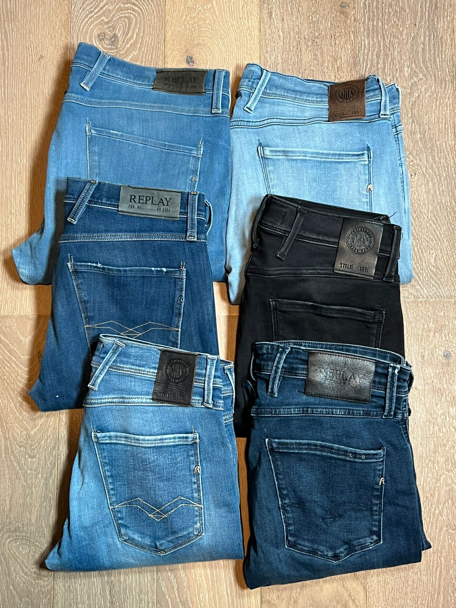 Replay Anbass Jeans Bulk x6