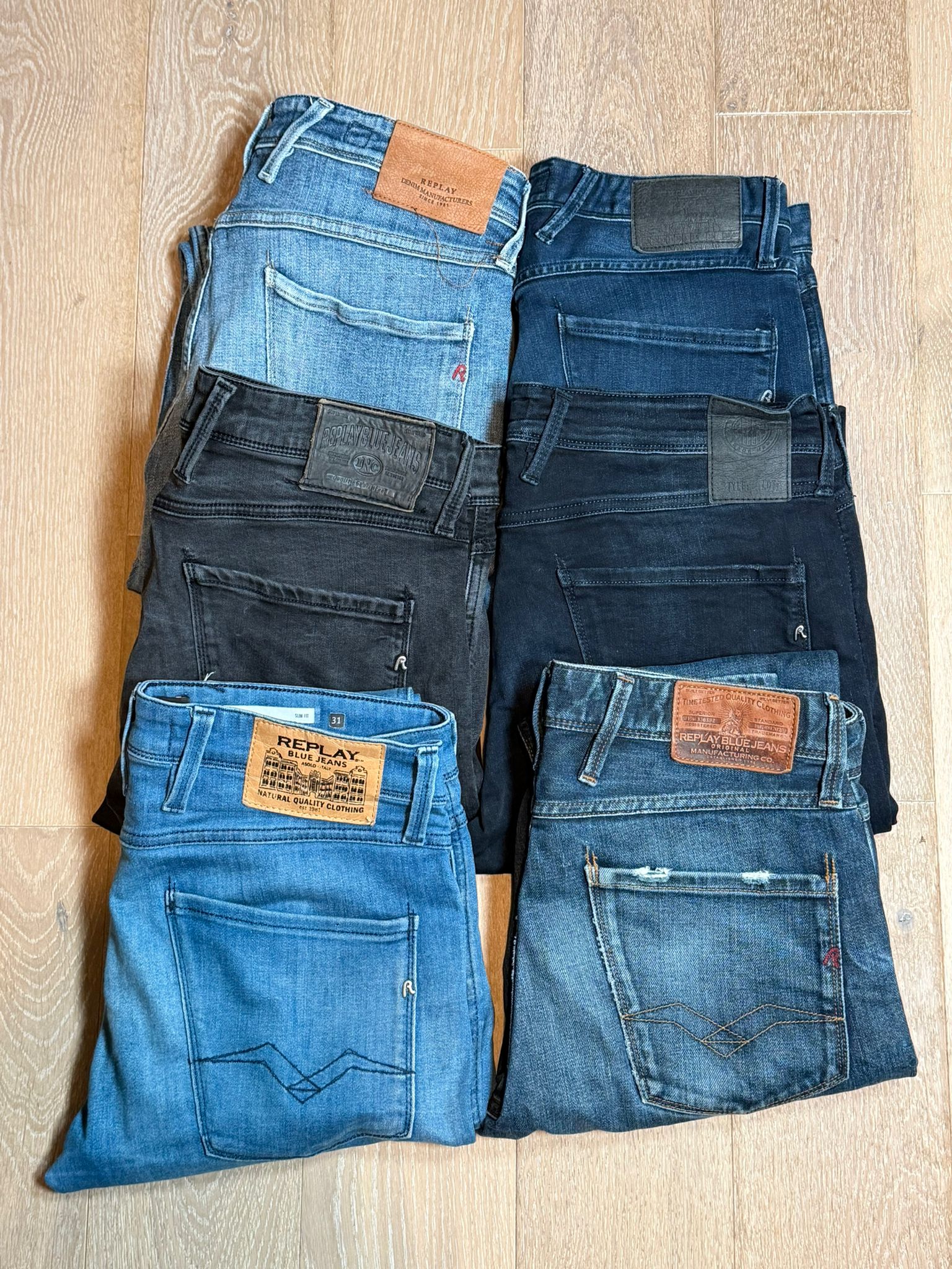 Replay Anbass Jeans Bulk x6