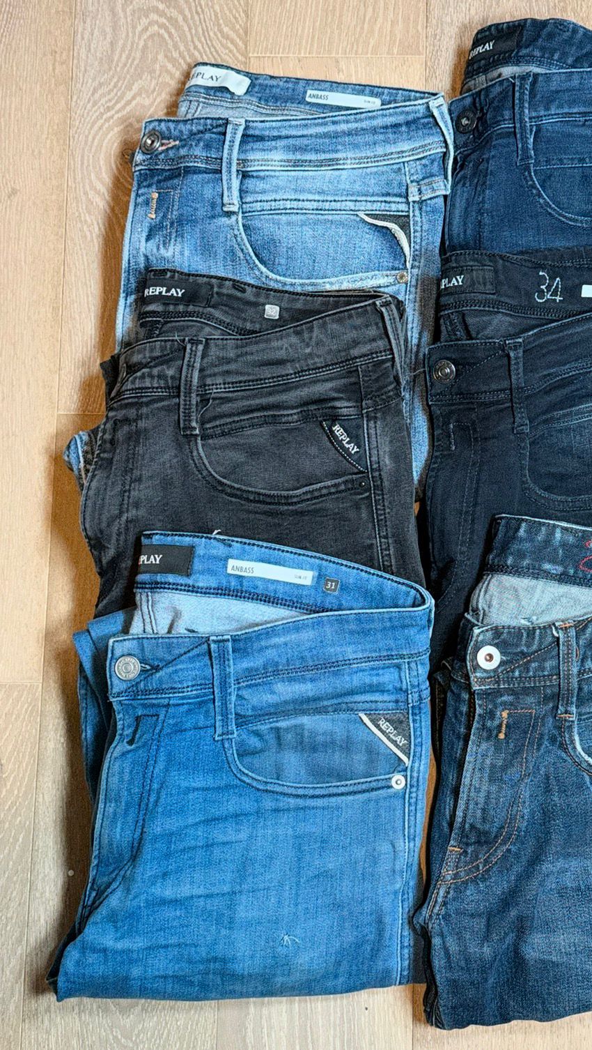 Replay Anbass Jeans Bulk x6