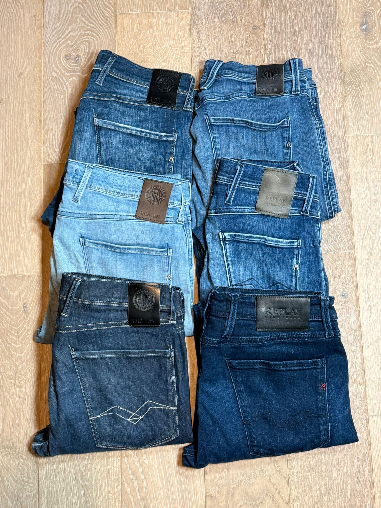 Replay Anbass Jeans Bulk x6