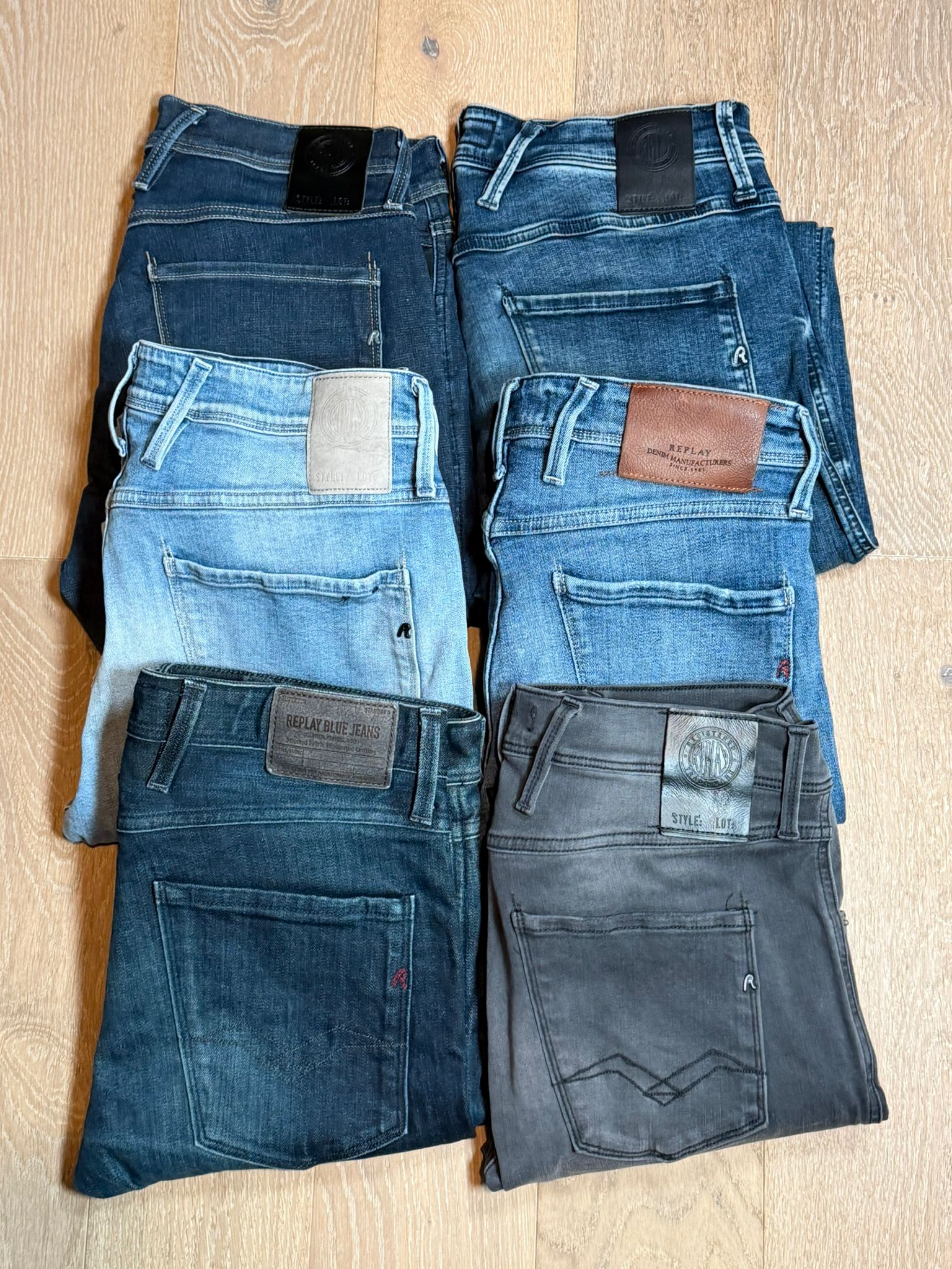 Replay Anbass Jeans Bulk x6