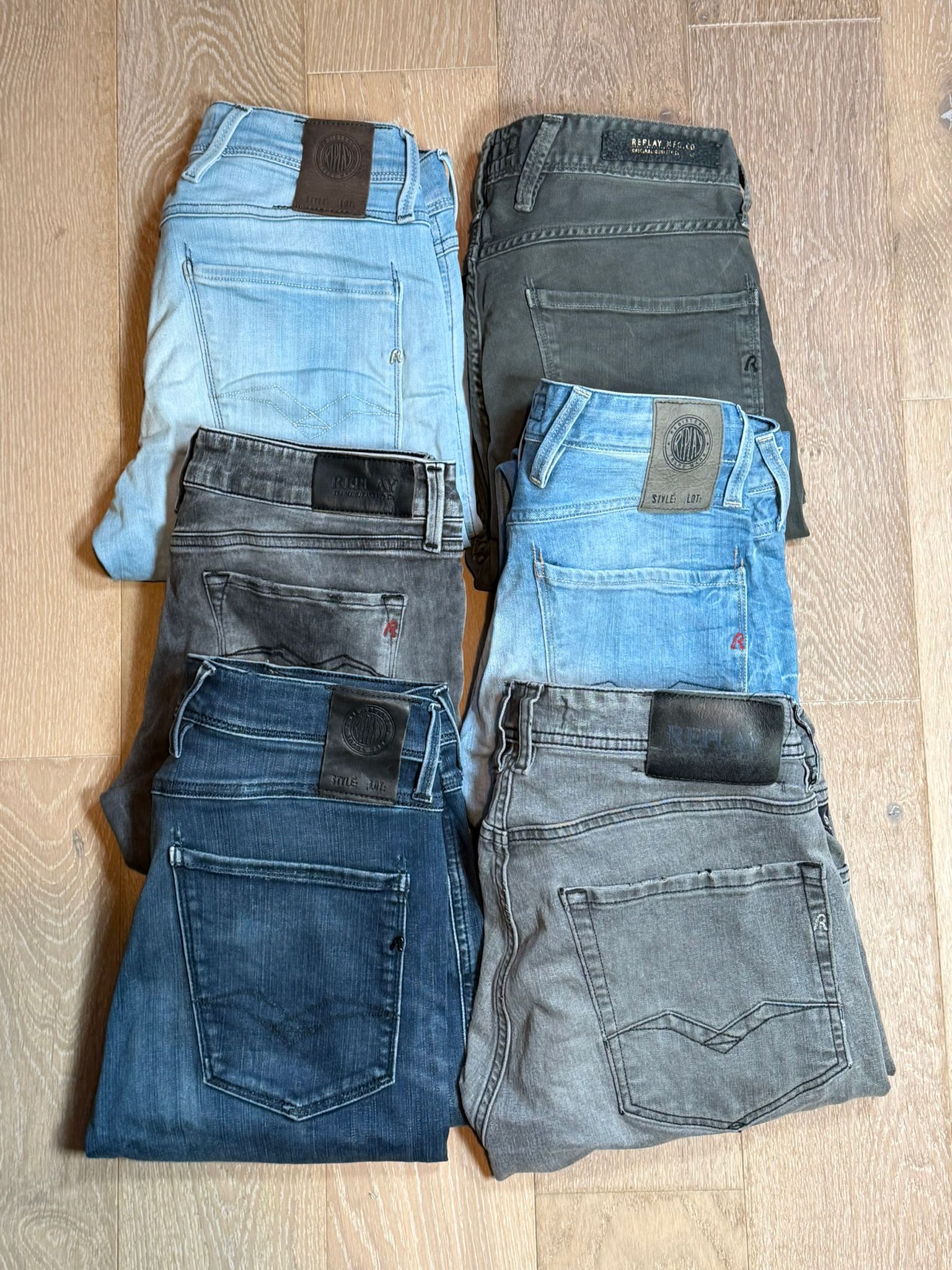Replay Anbass Jeans Bulk x6