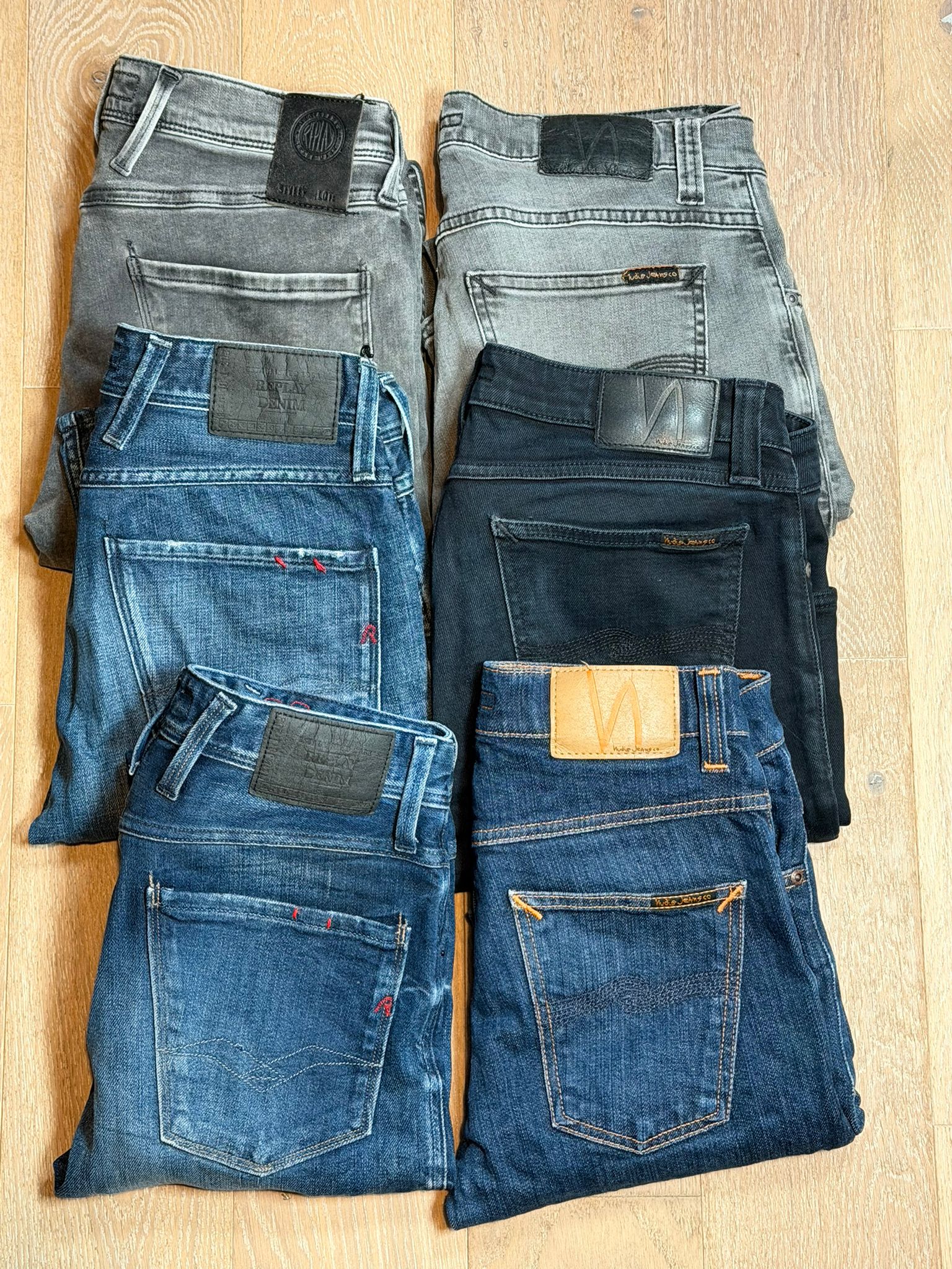 Replay Anbass / Nudie Jeans Bulk x6