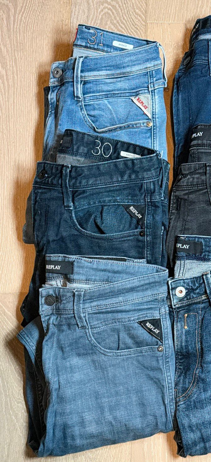 Replay Anbass Jeans Bulk x6