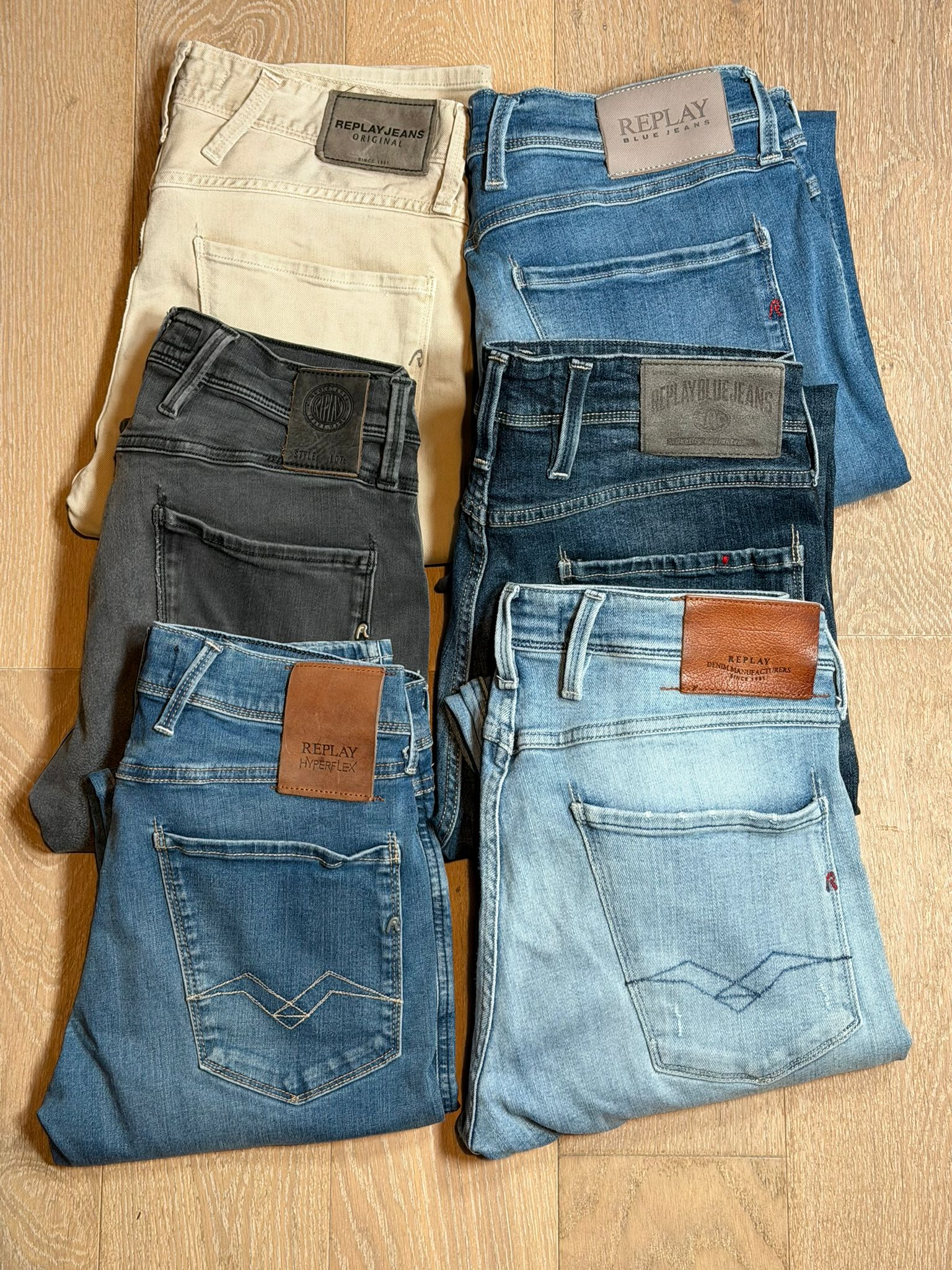 Replay Anbass Jeans Bulk x6