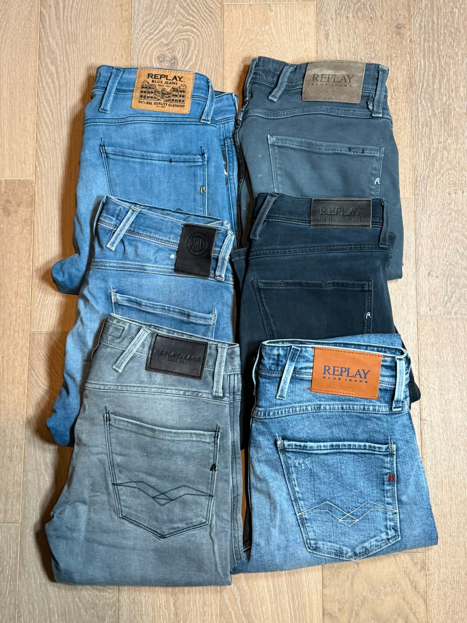 Replay Jeans Bulk x6