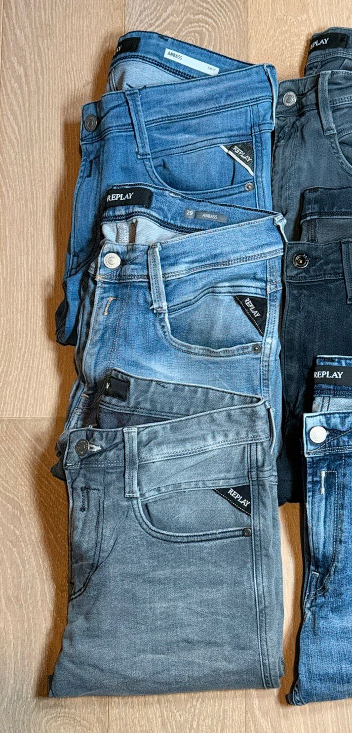 Replay Jeans Bulk x6