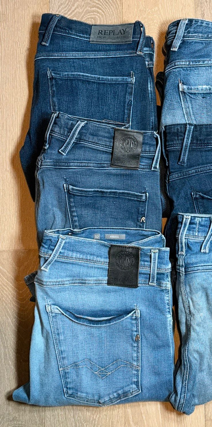 Replay Jeans Bulk x6
