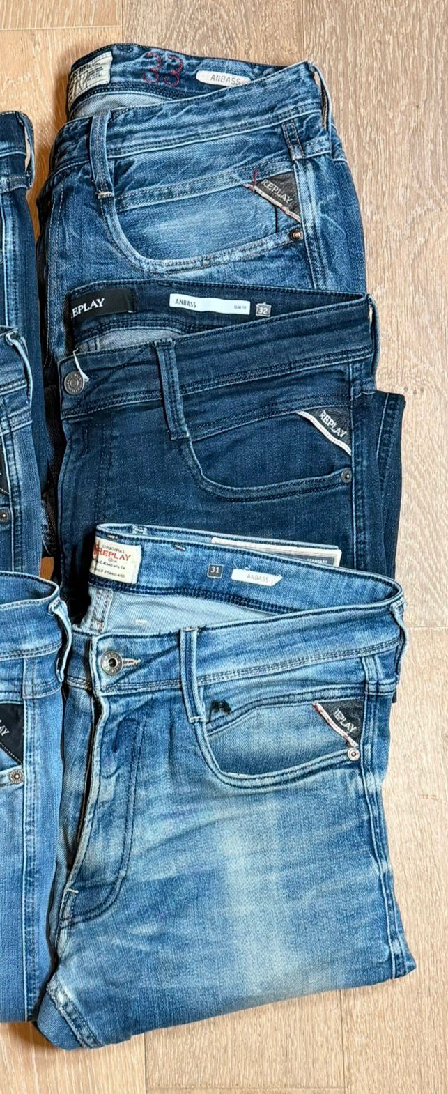 Replay Jeans Bulk x6