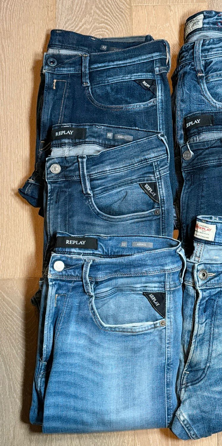 Replay Jeans Bulk x6