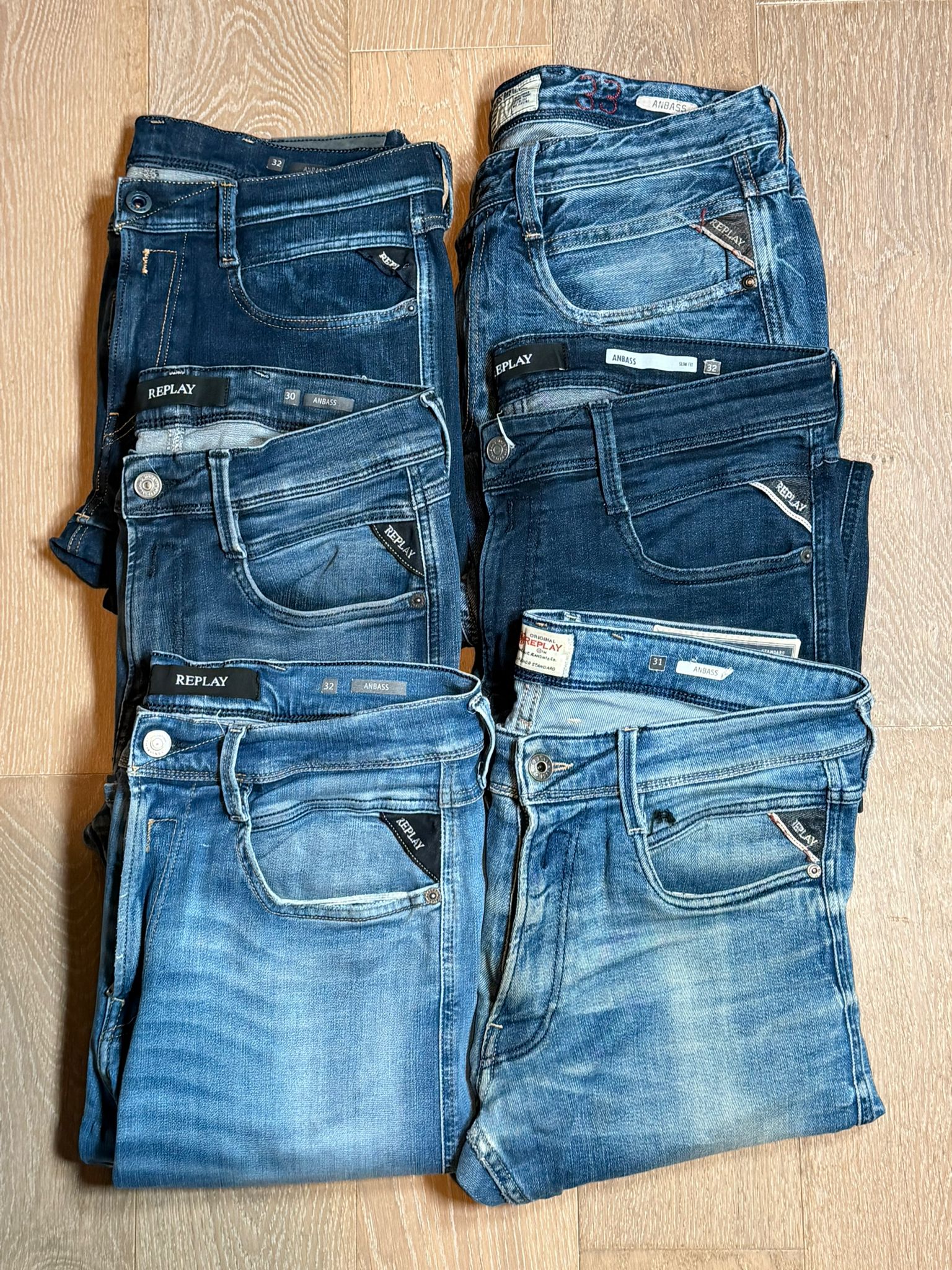 Replay Jeans Bulk x6