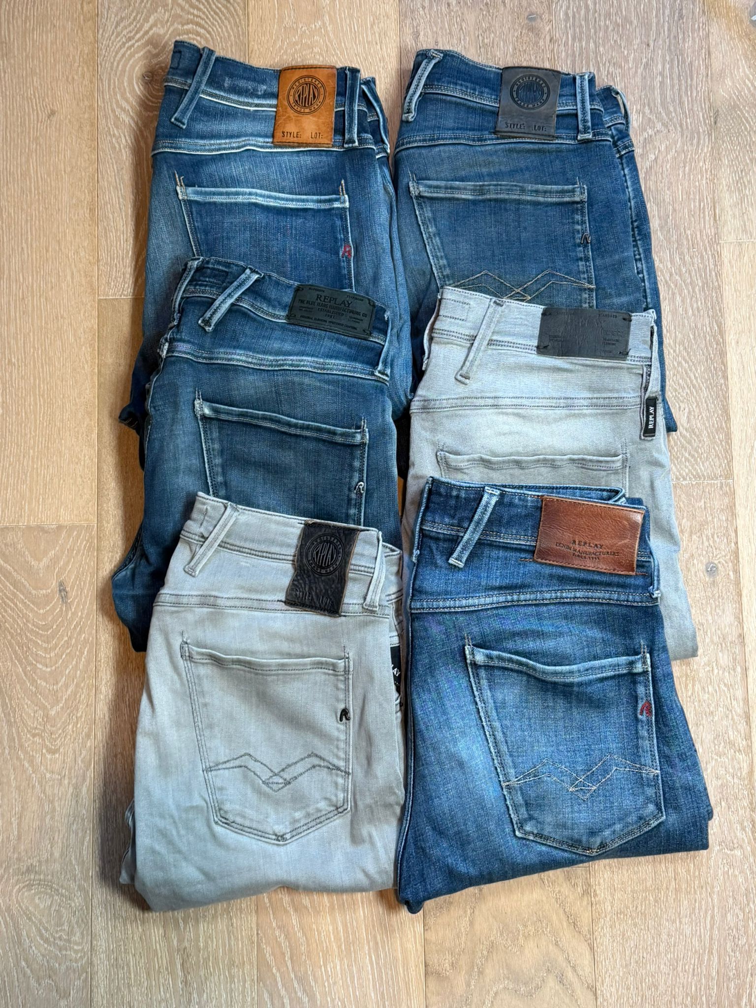 Replay Anbass Jeans Bulk x6
