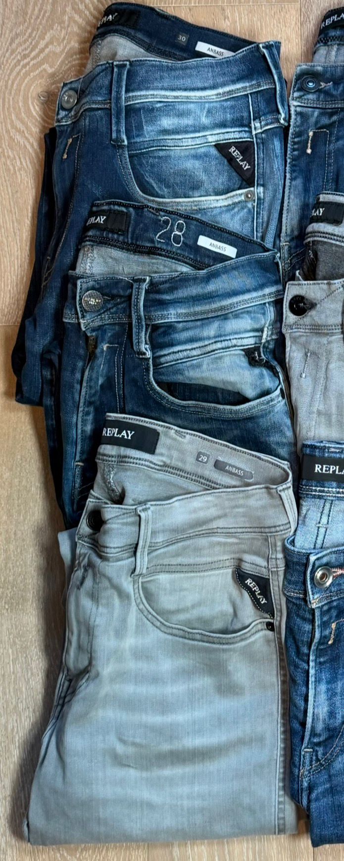 Replay Anbass Jeans Bulk x6