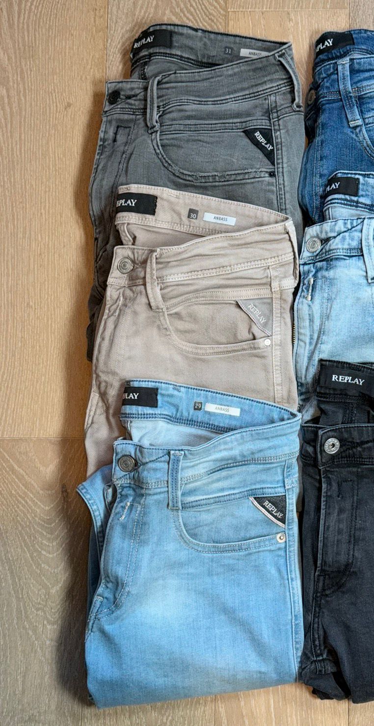 Replay Anbass Jeans Bulk x6