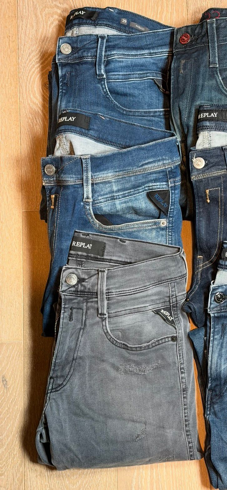 Replay Jeans Bulk x6