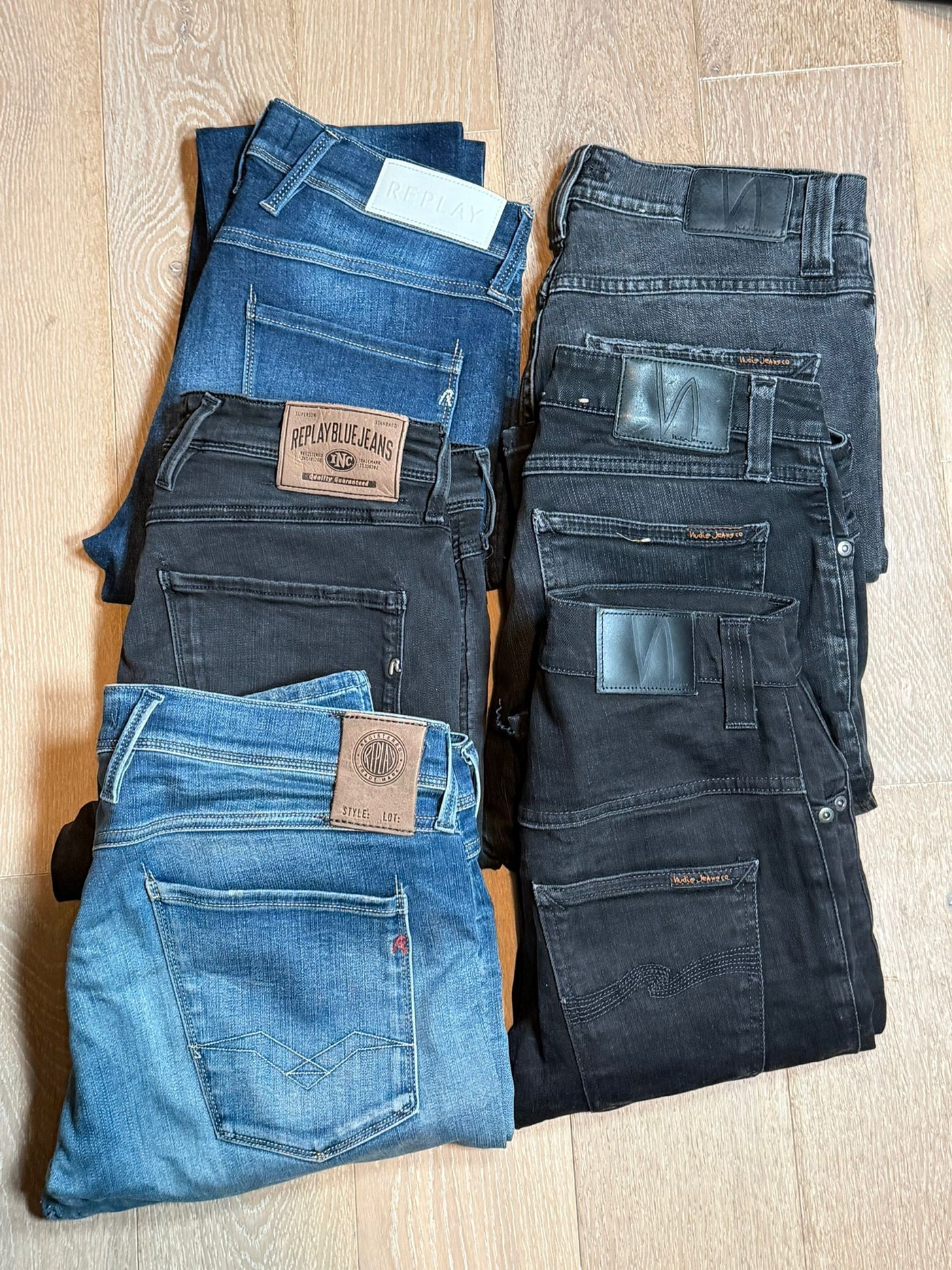Replay Anbass / Nudie Jeans Bulk x6