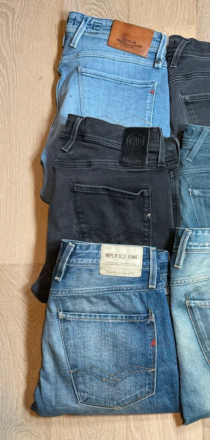 Replay Jeans Bulk x6