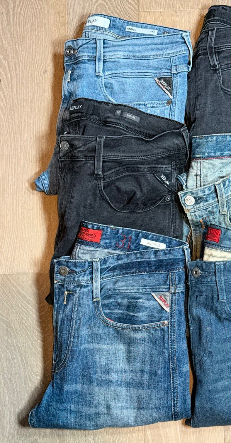 Replay Jeans Bulk x6