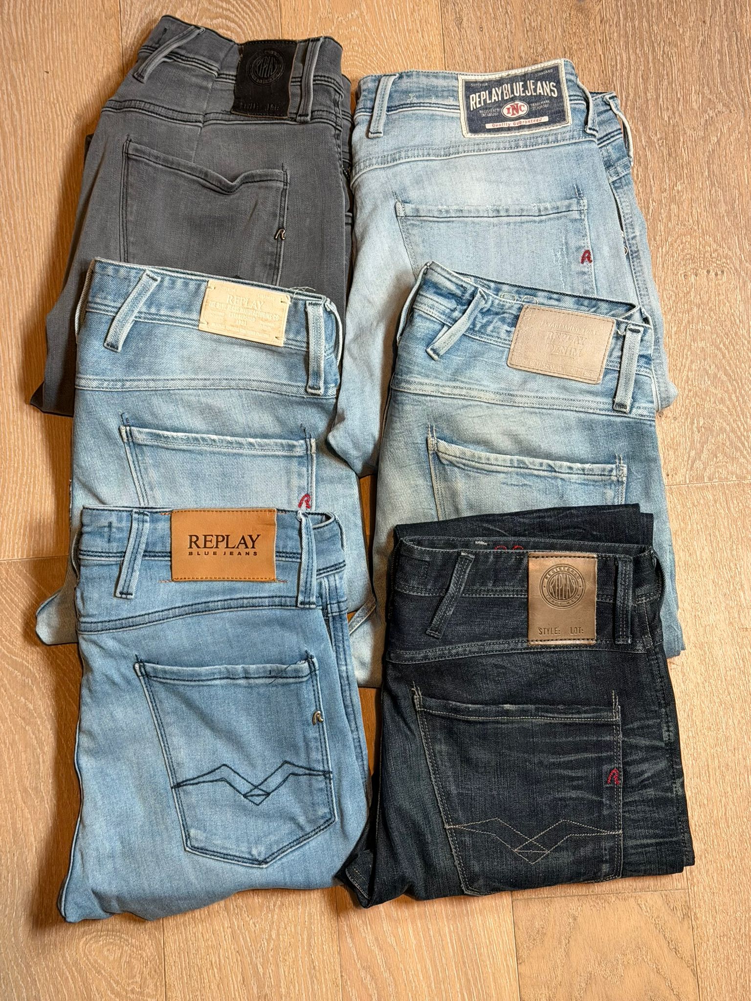 Replay Jeans Bulk x6