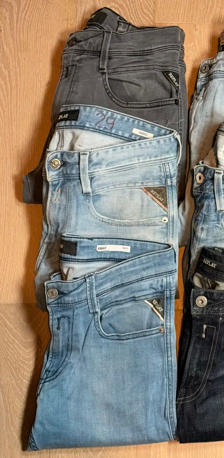 Replay Jeans Bulk x6