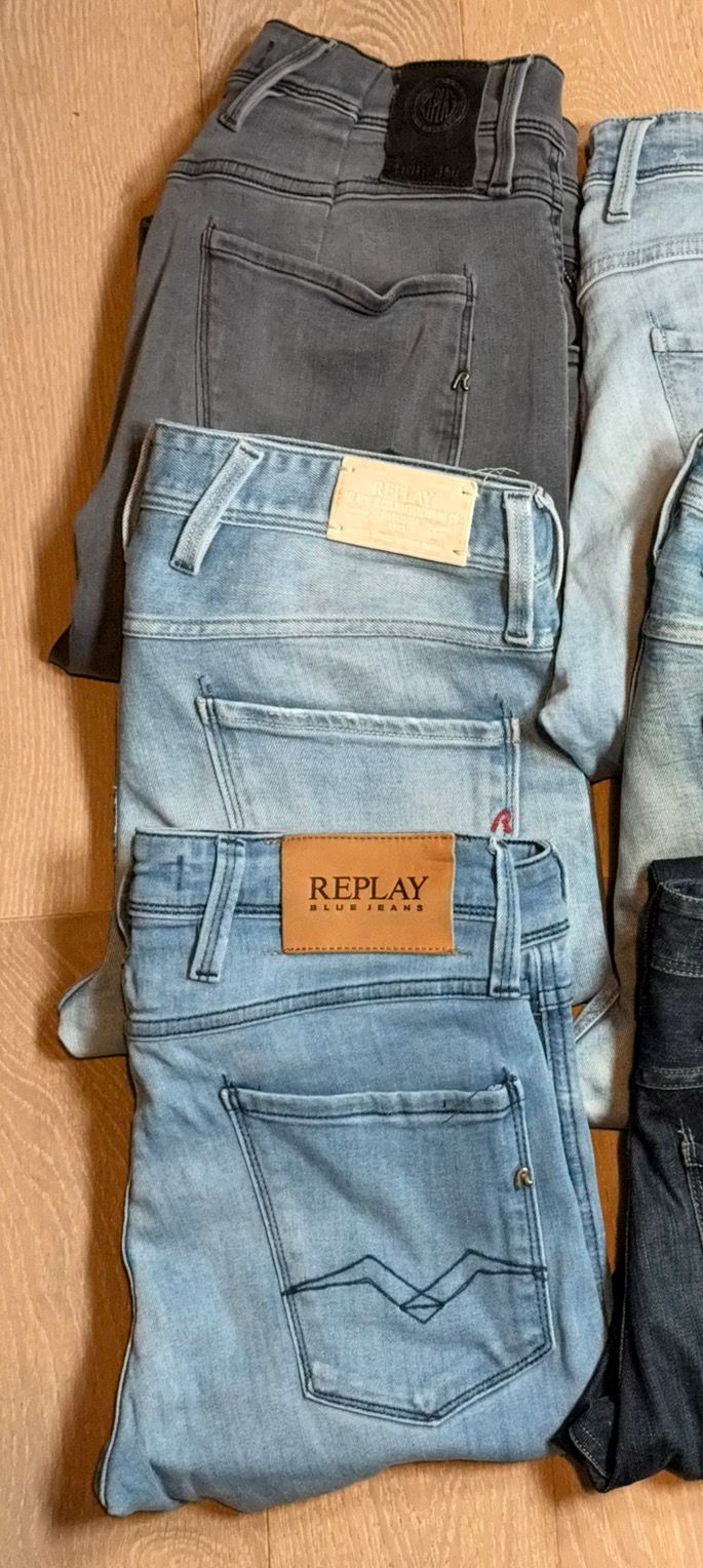 Replay Jeans Bulk x6
