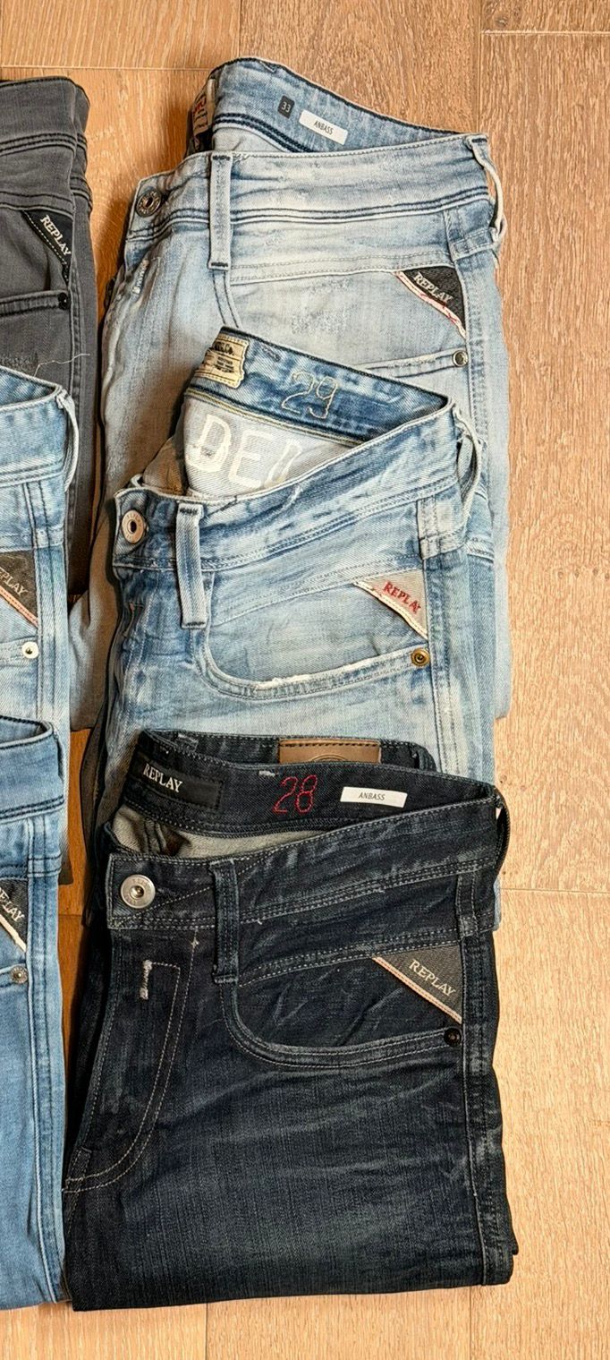 Replay Jeans Bulk x6