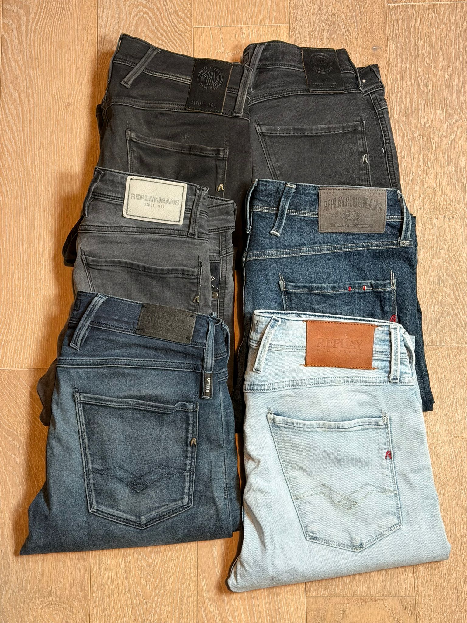 REPLAY JEANS BULK X6