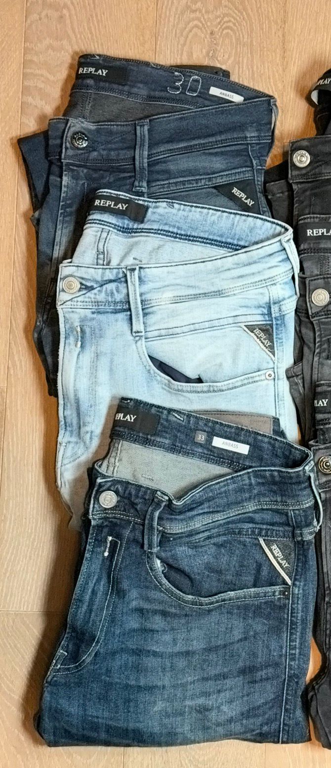 REPLAY JEANS BULK X6