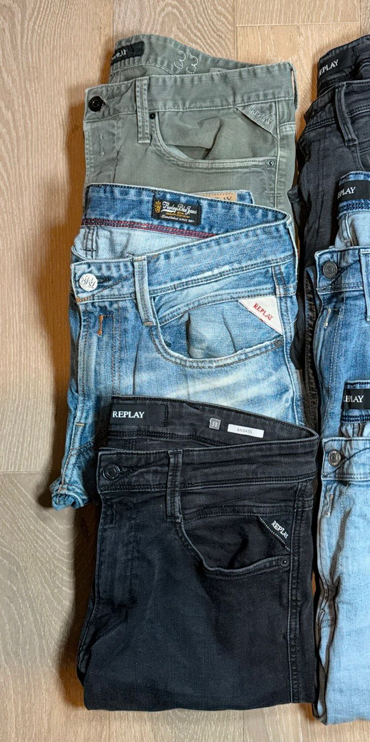 Replay Jeans Bulk x6