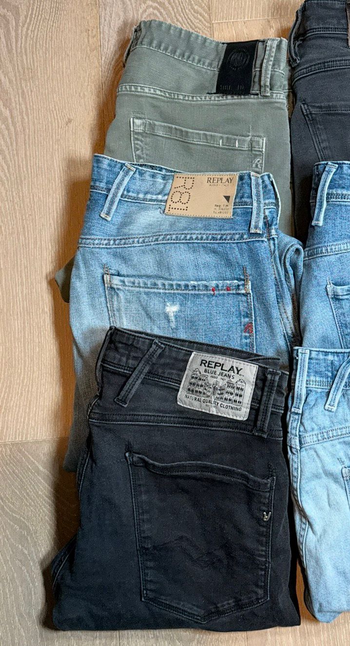 Replay Jeans Bulk x6
