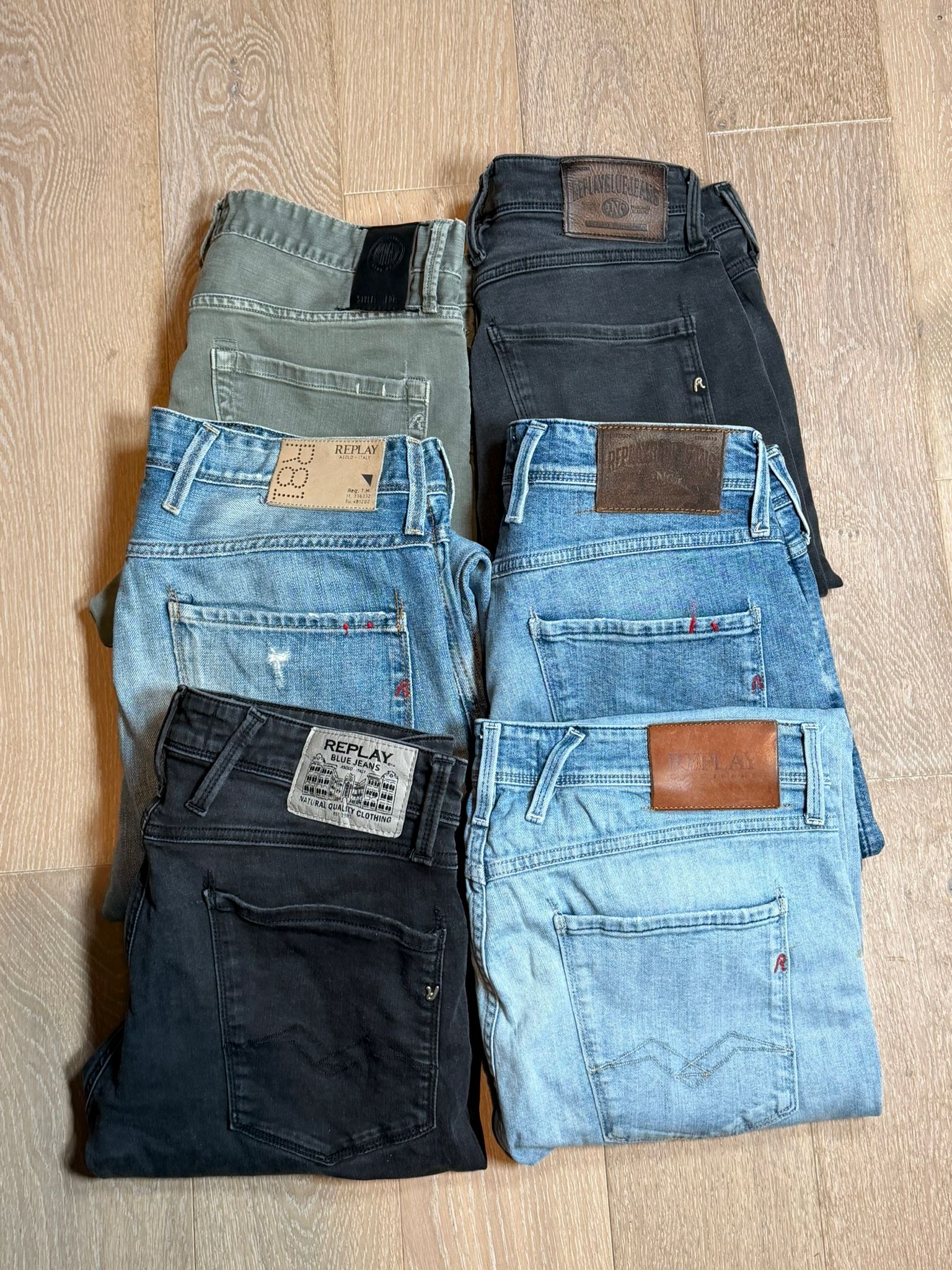 Replay Jeans Bulk x6