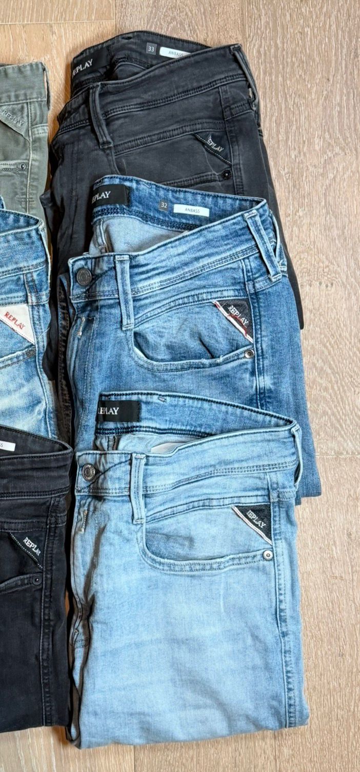 Replay Jeans Bulk x6