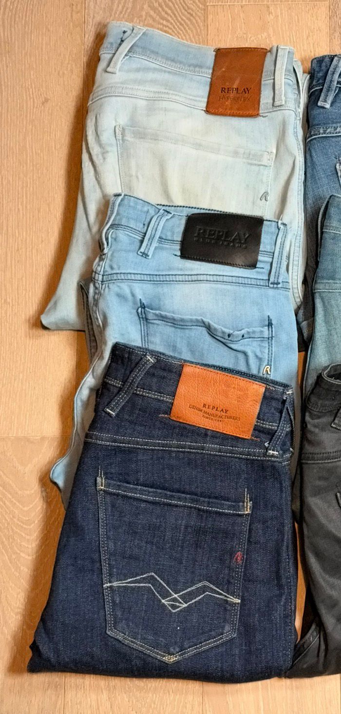 Replay Jeans Bulk x6