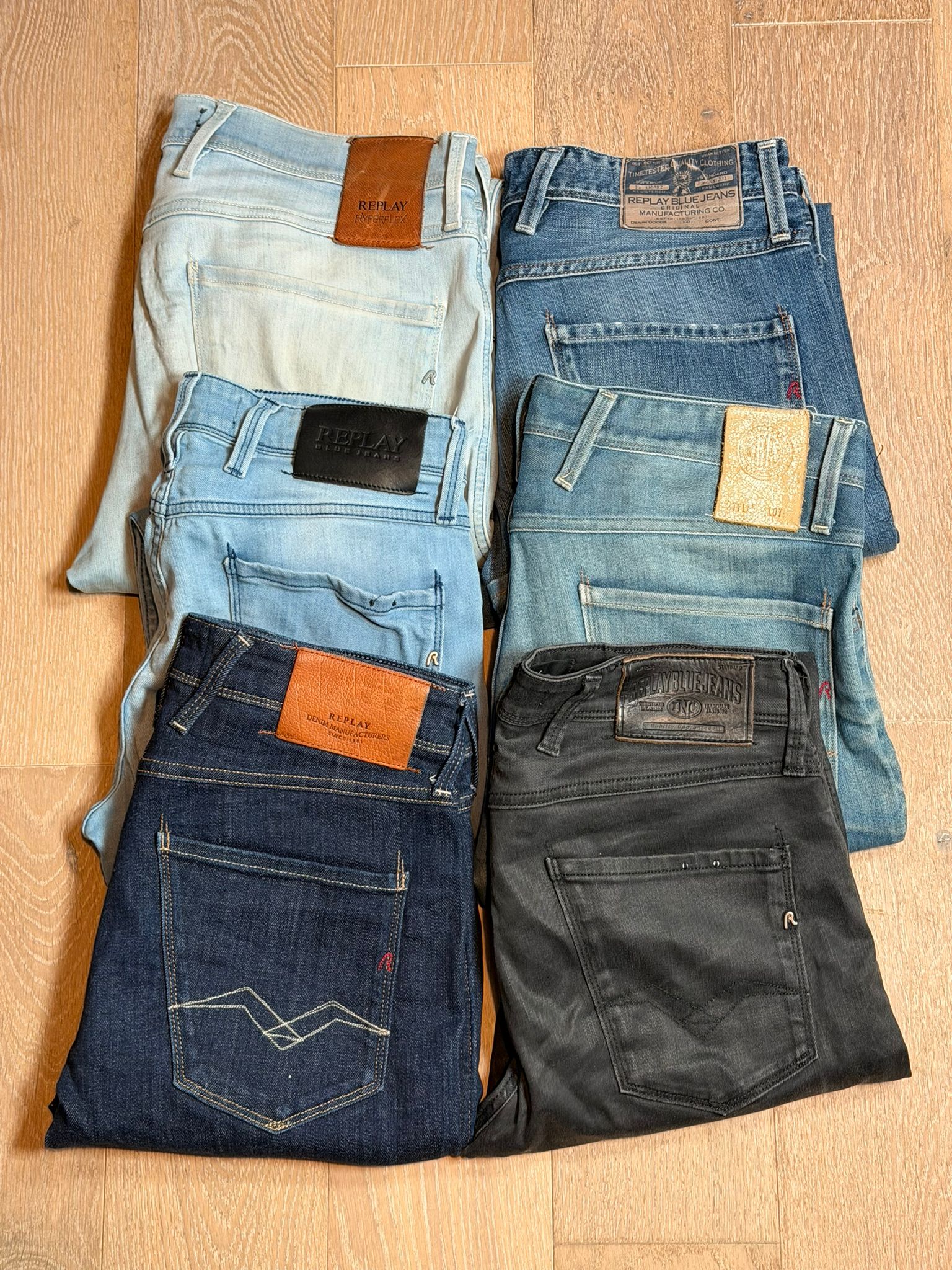 Replay Jeans Bulk x6