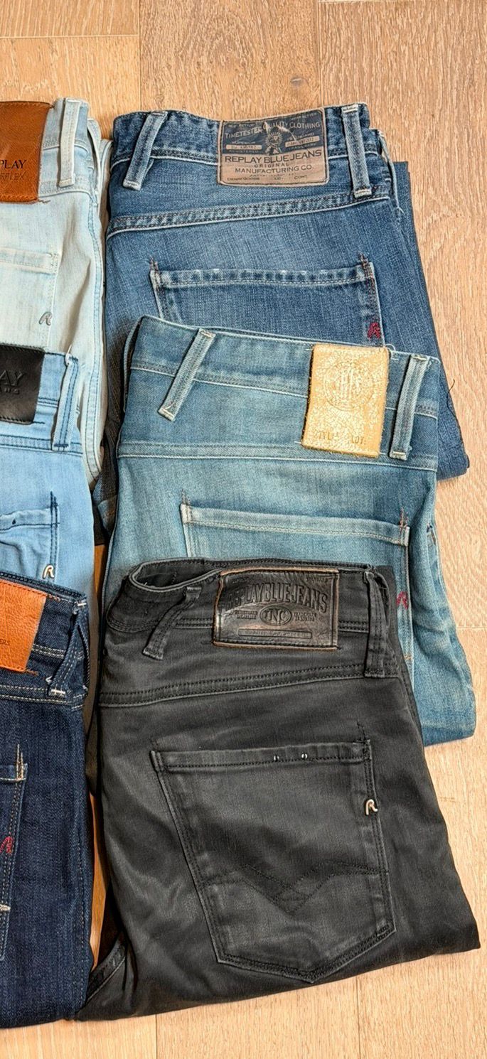 Replay Jeans Bulk x6