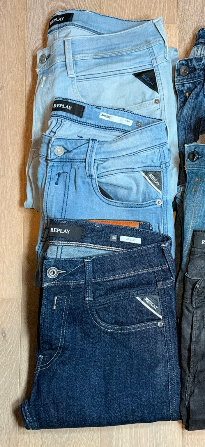 Replay Jeans Bulk x6