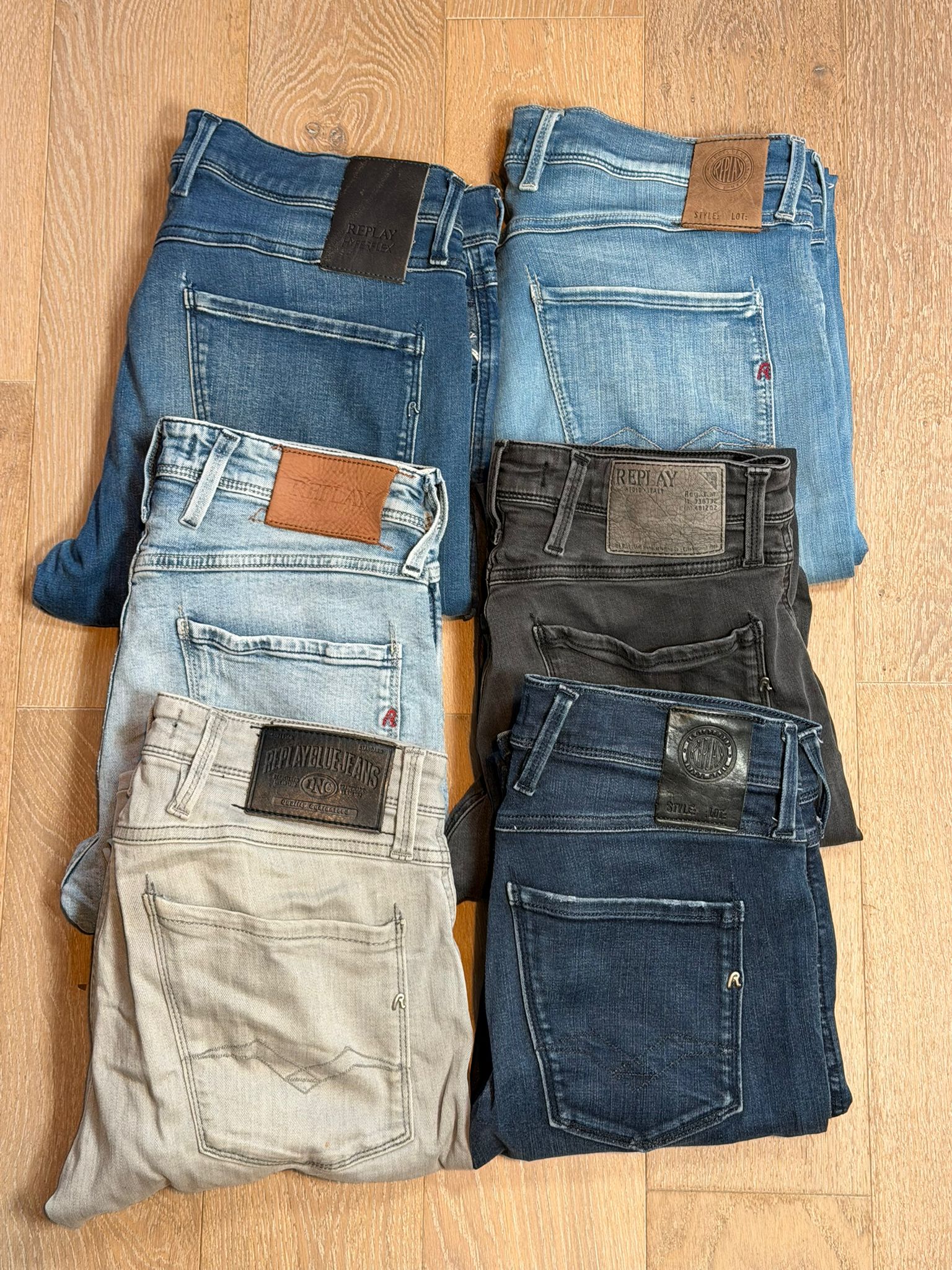 Replay Anbass Jeans Bulk x6