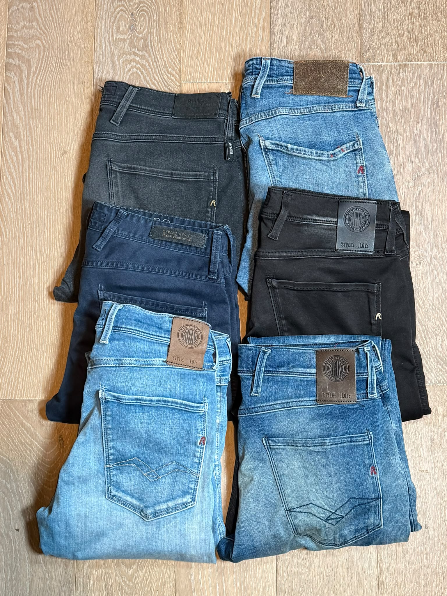 Replay Anbass Jeans Bulk x6