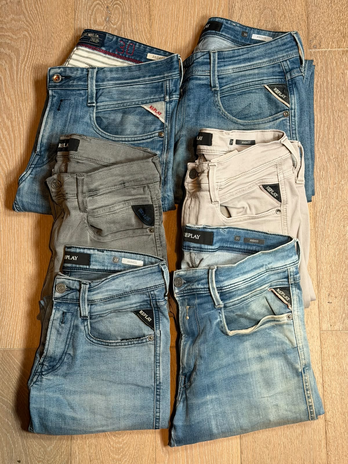 Replay Anbass Jeans Bulk x6