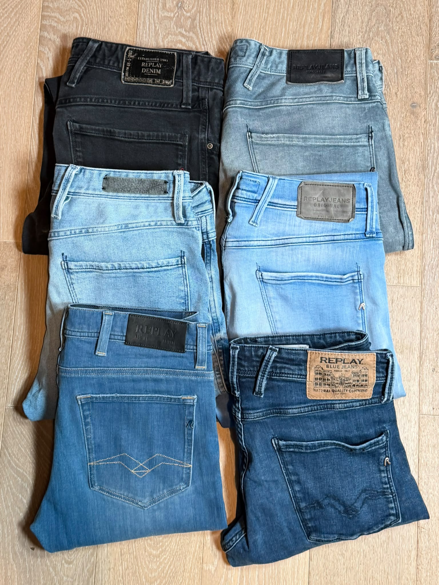 Replay Anbass Jeans Bulk x6