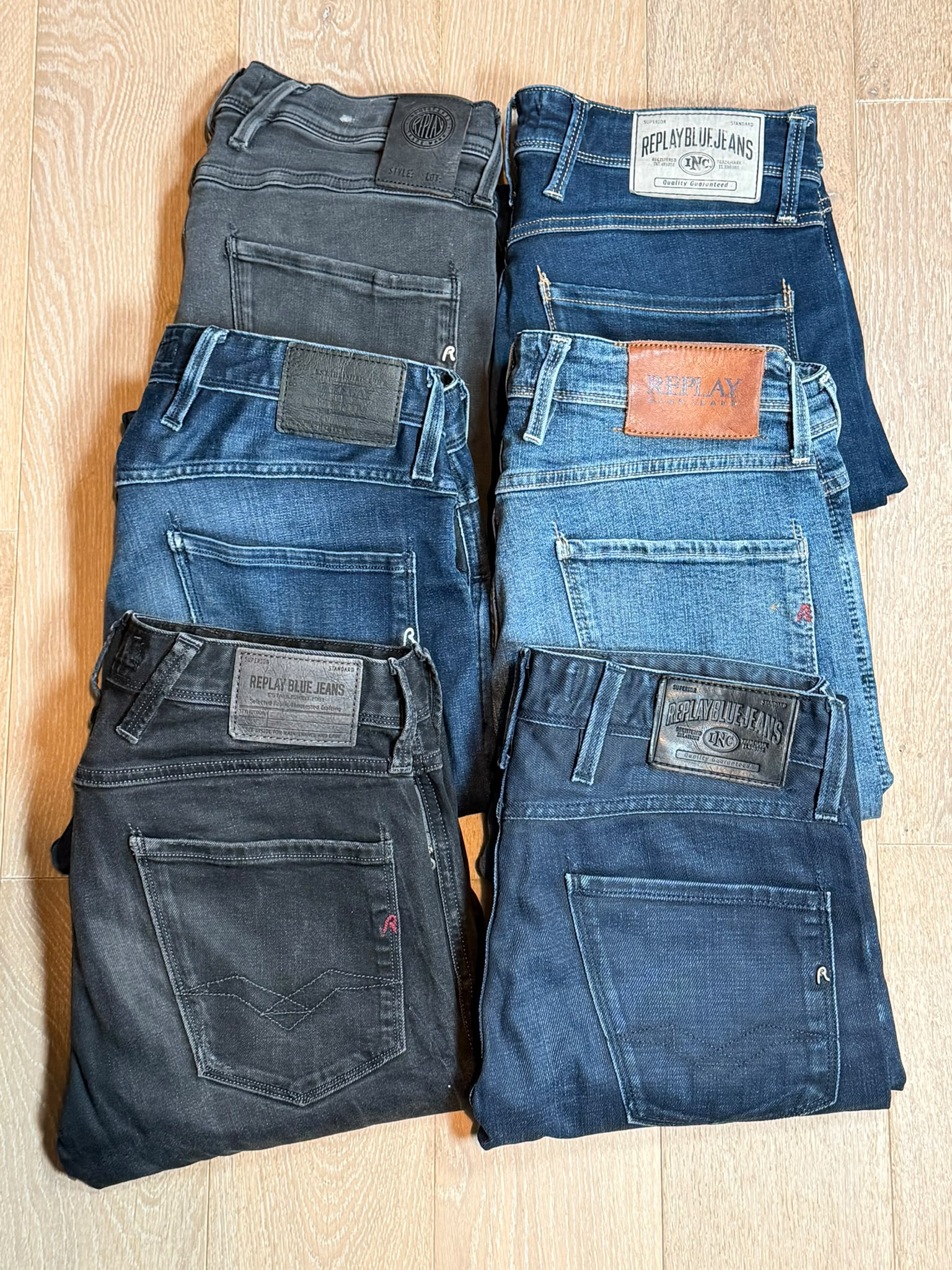 Replay Anbass Jeans Bulk x6